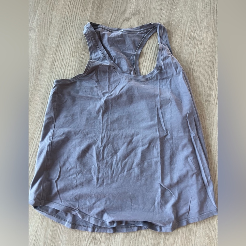 lululemon athletica Slate Gray Tank Top